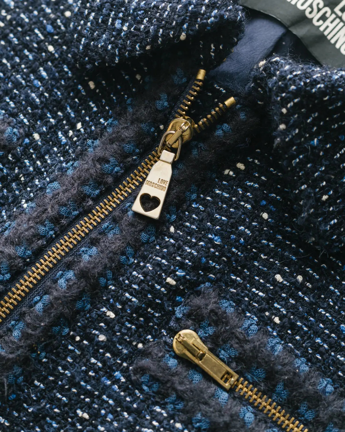 Cropped tweed jacket