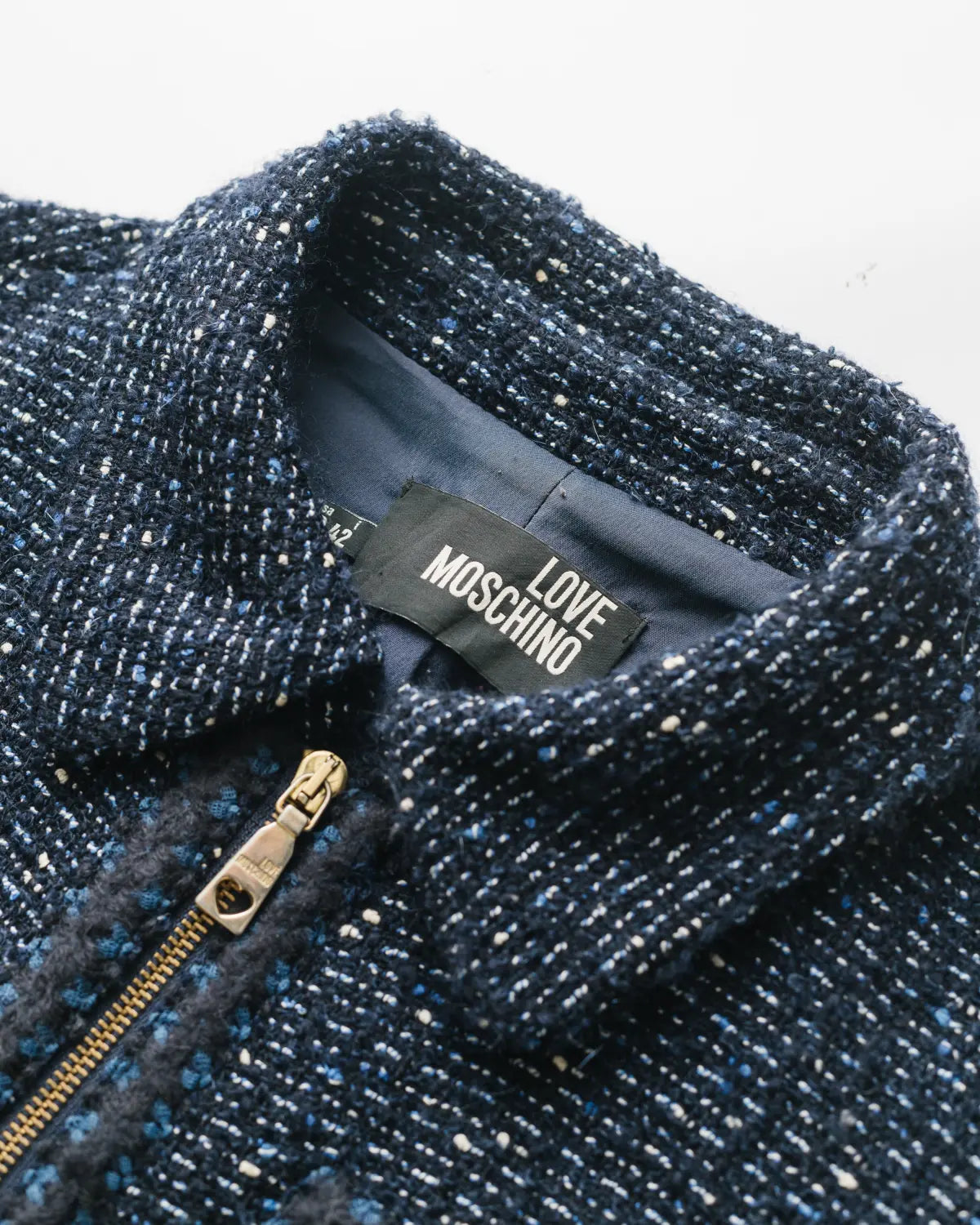 Cropped tweed jacket