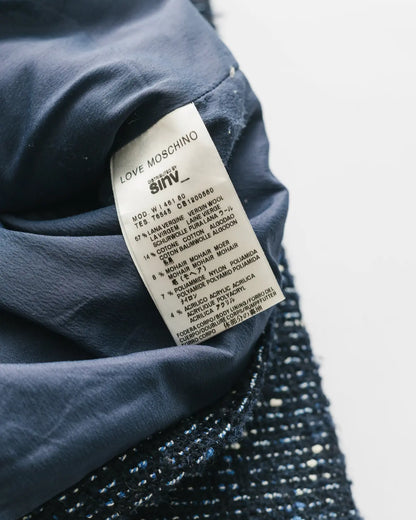 Cropped tweed jacket