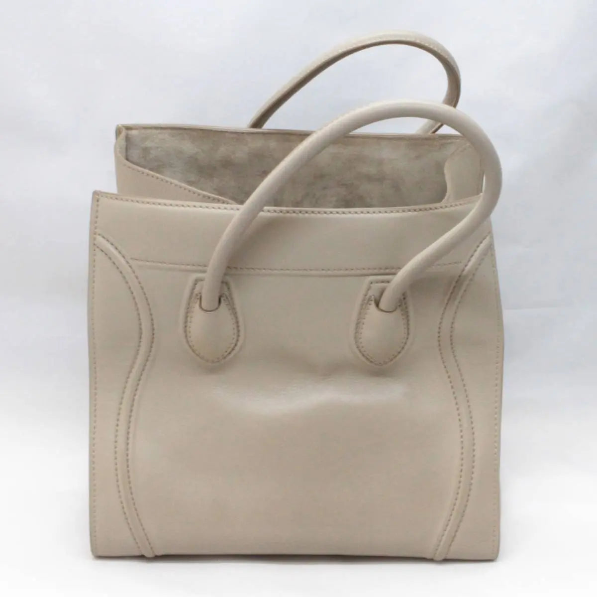 Celine luggage phantom tote in etoupe