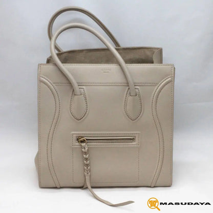 Celine luggage phantom tote in etoupe
