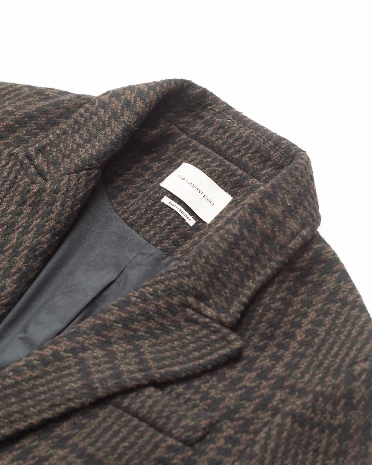 Manteau long wool coat