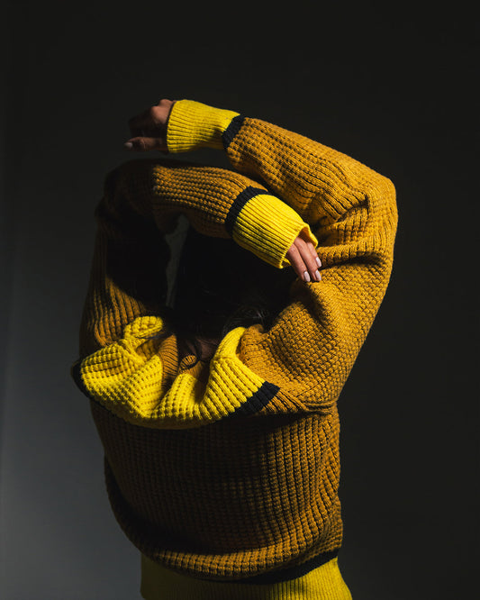 Marni x uniqlo chunky knit pullover