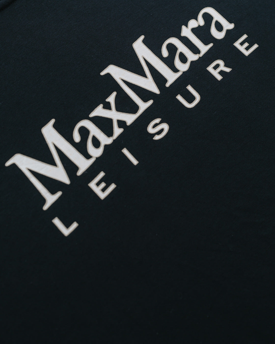 Maxmara leisure logo hooded sweatshirt