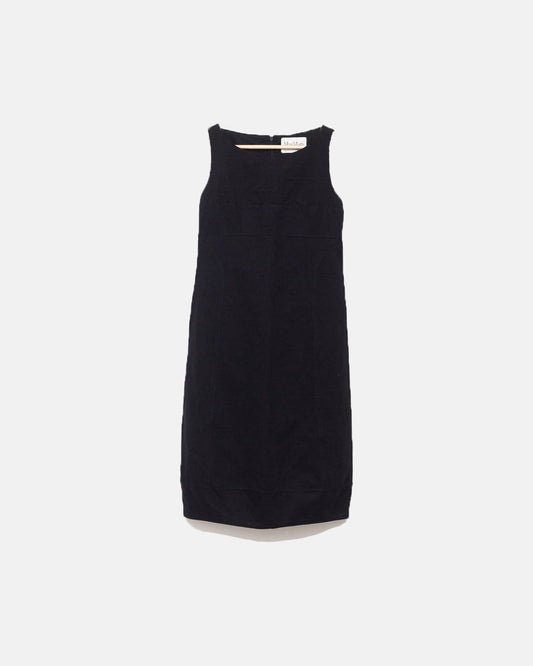 MaxMara Minimalist Black Dress