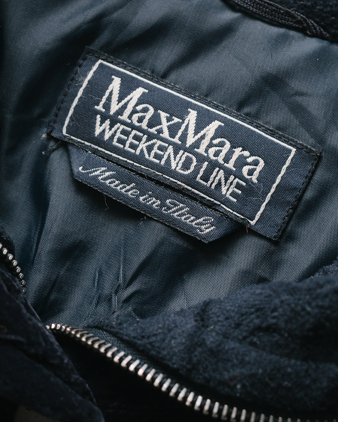 MaxMara Weekend Velvet Hooded Jacket