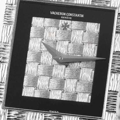 Vacheron constantin mesh doll tuxedo onyx dial in 18k white