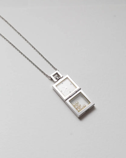 Mikimoto floating pearls pendant watch