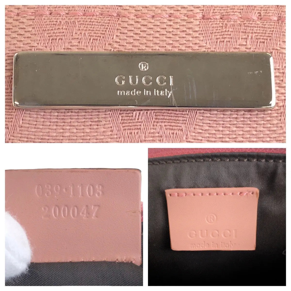 Gucci mini boat pochette