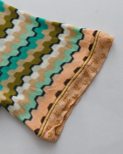 Missoni Knit Polo Neck Top