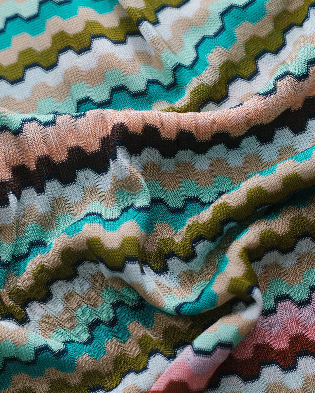 Missoni Knit Polo Neck Top