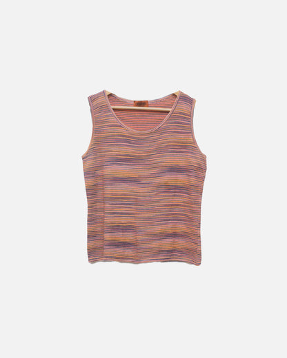 Missoni Striped Knit Tank Top