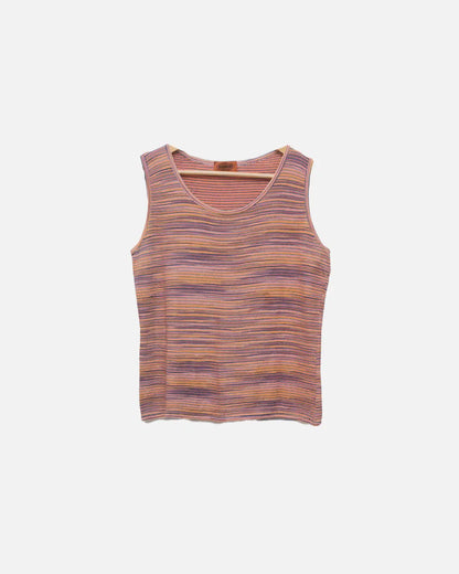 Missoni Striped Knit Tank Top