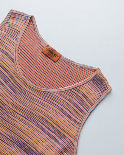 Missoni Striped Knit Tank Top