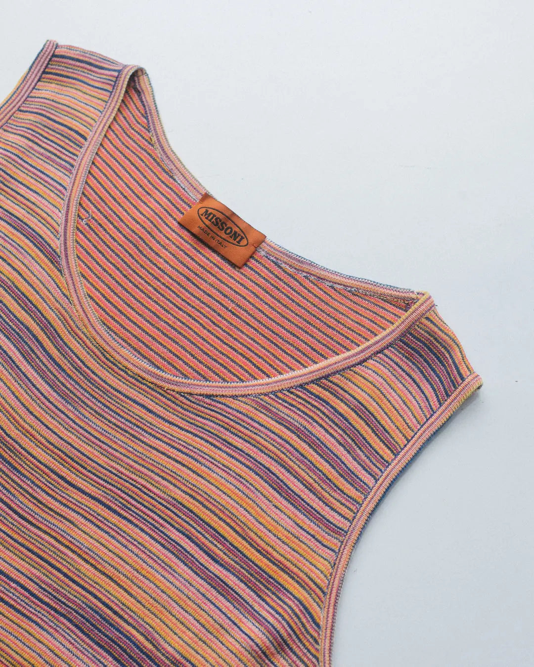 Missoni Striped Knit Tank Top