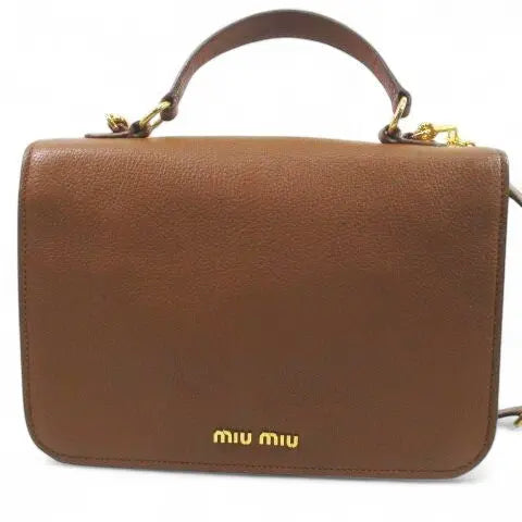 Aimée miu madras top handle two way bag