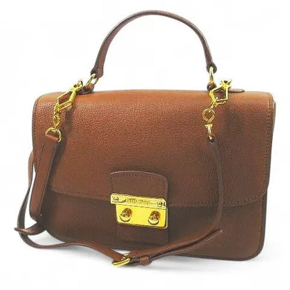 Aimée miu madras top handle two way bag