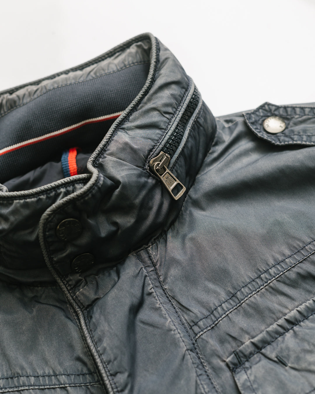 Moncler ’Garment Washed’ Detachable Hooded Jacket