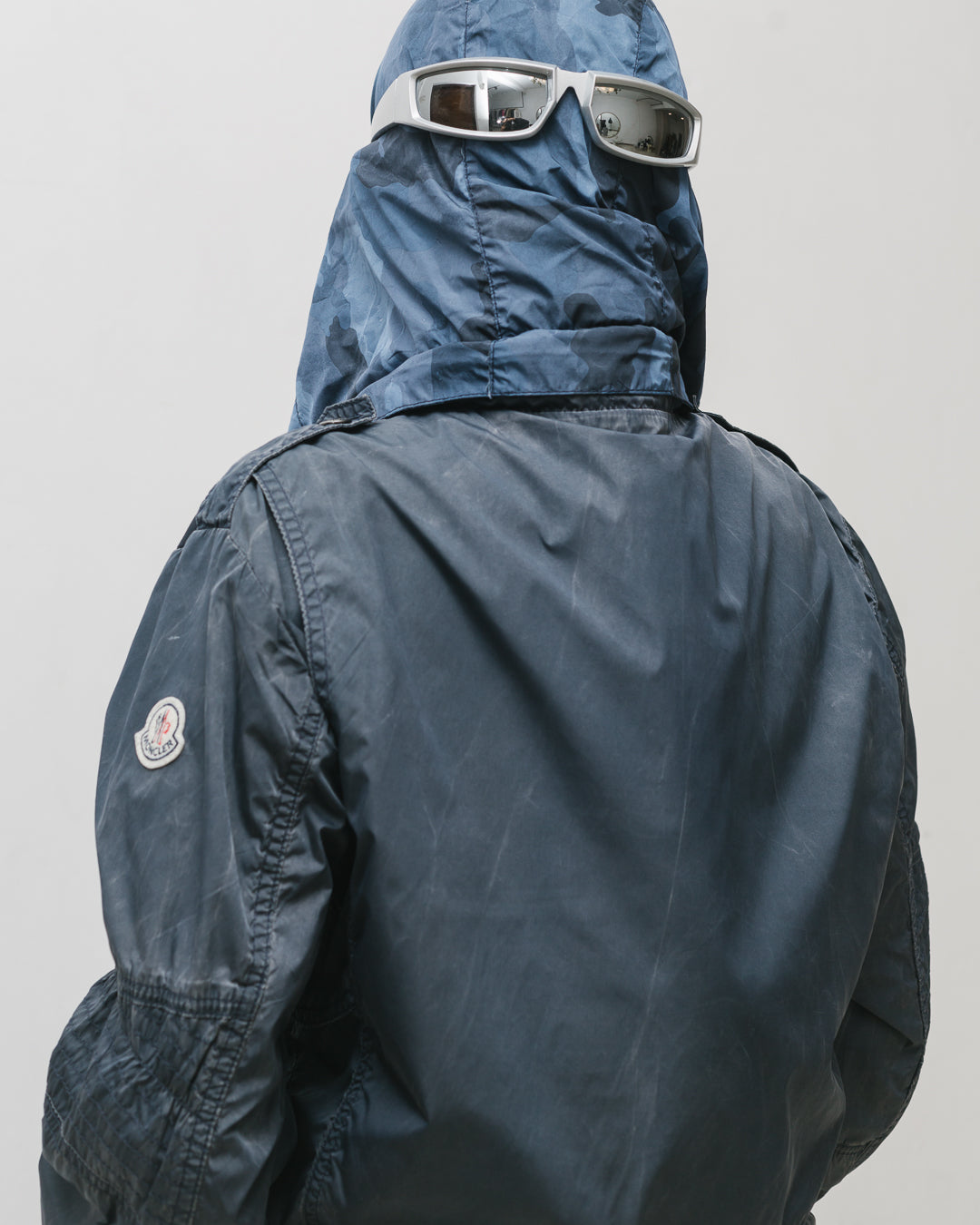 Moncler ’Garment Washed’ Detachable Hooded Jacket