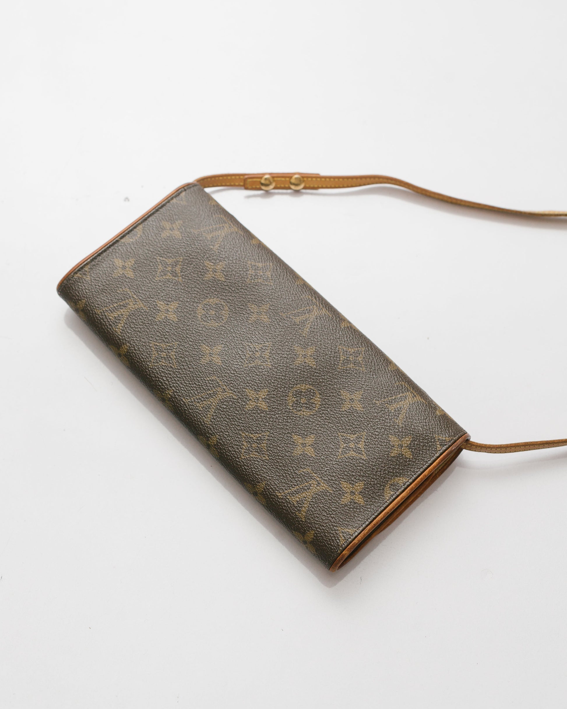 Crossbody monogram twin bag