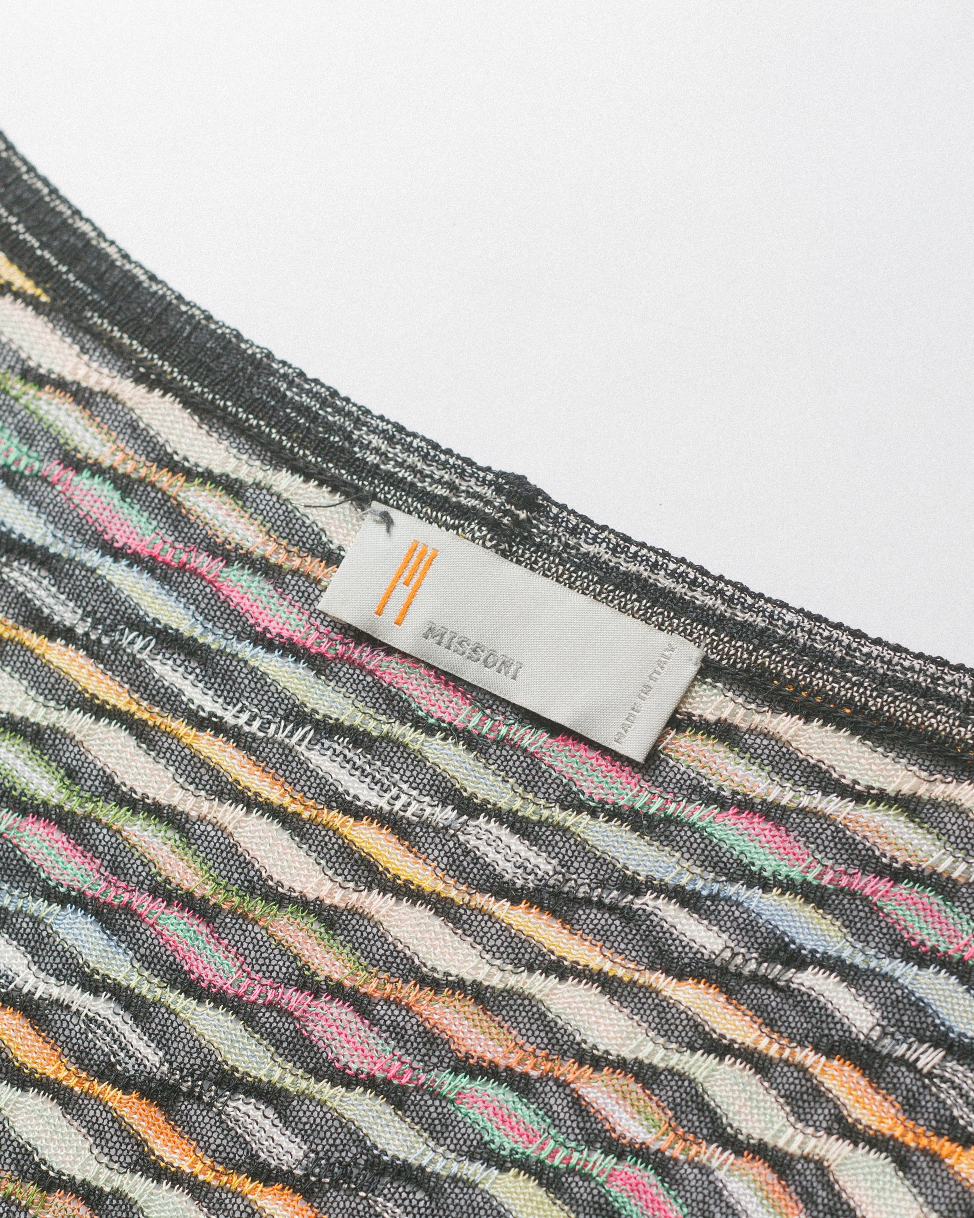Multicolour knit cardigan