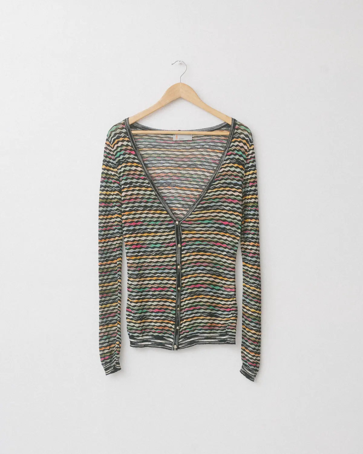 Multicolour knit cardigan