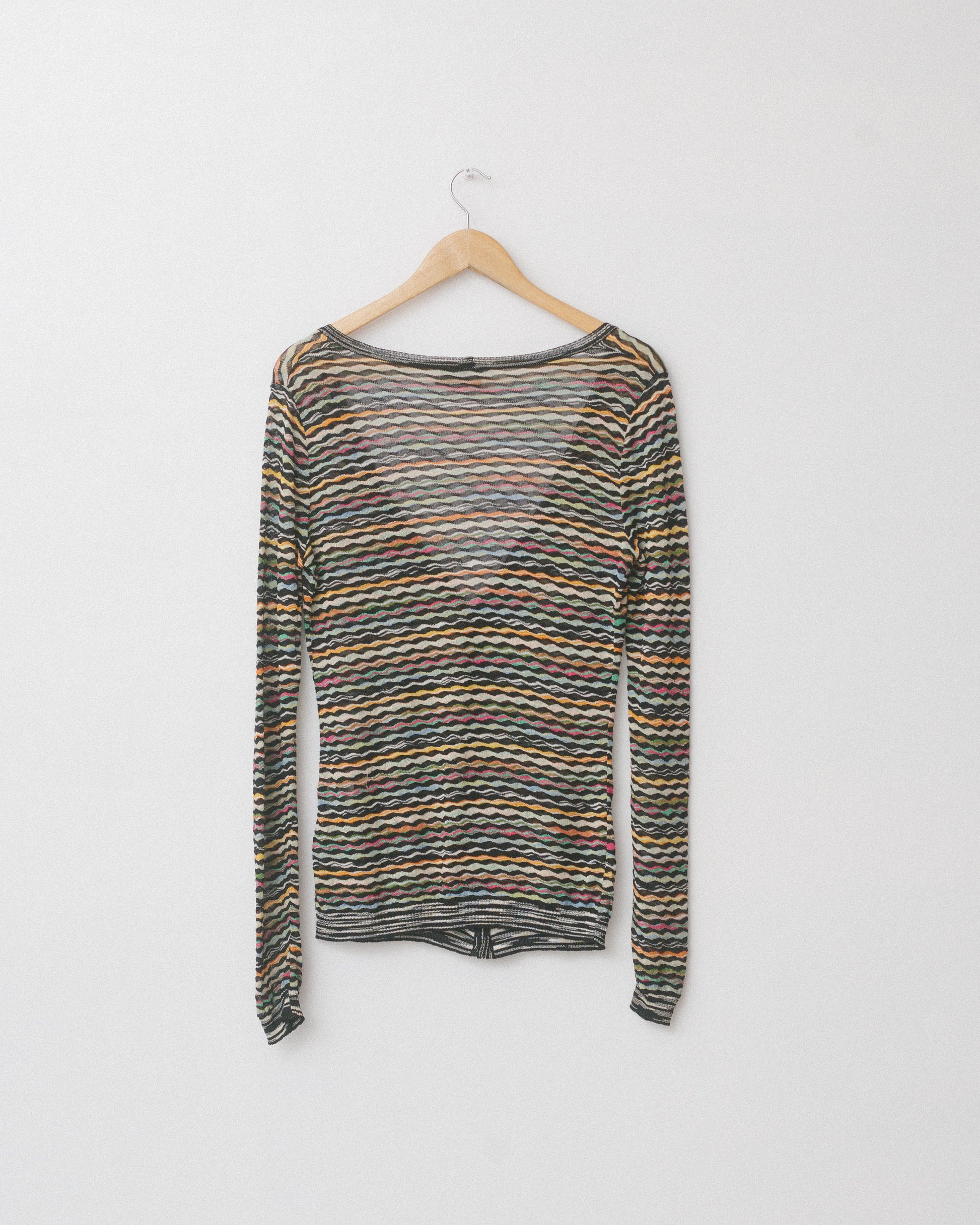 Multicolour knit cardigan