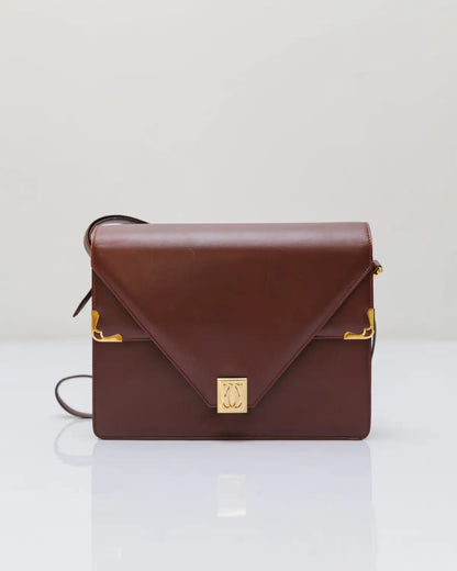 Must de cartier box calf in bordeoux