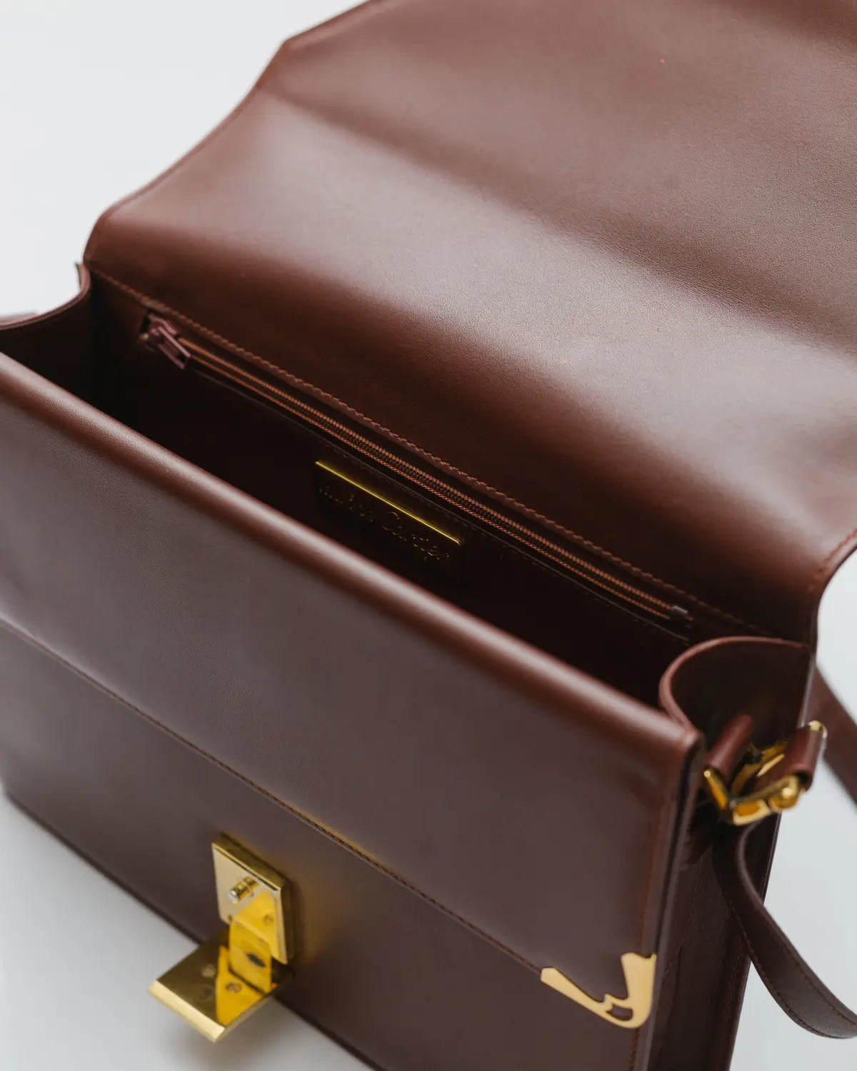 Must de cartier box calf in bordeoux