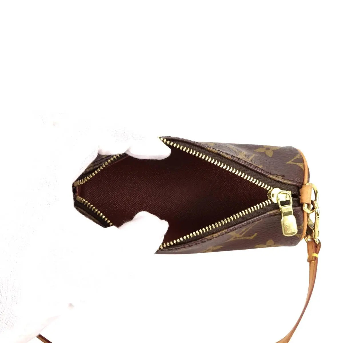 Papillon monogram pouchette
