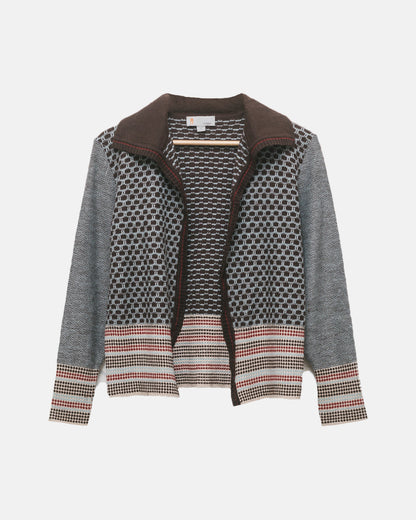 Missoni patterned knit open cardigan