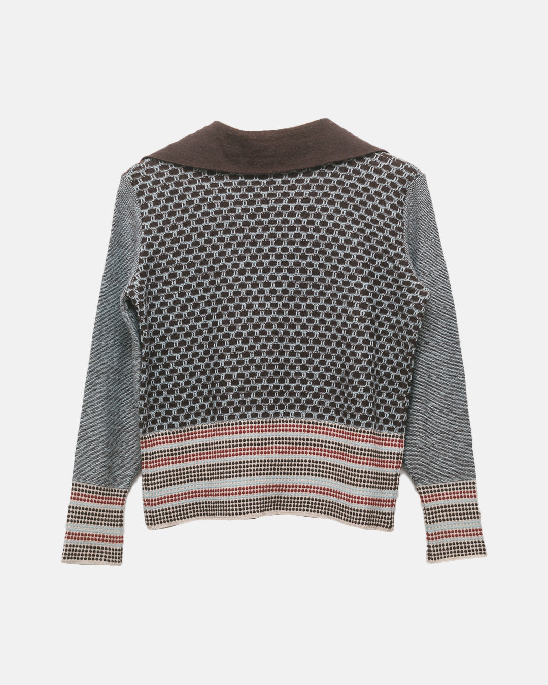 Missoni patterned knit open cardigan