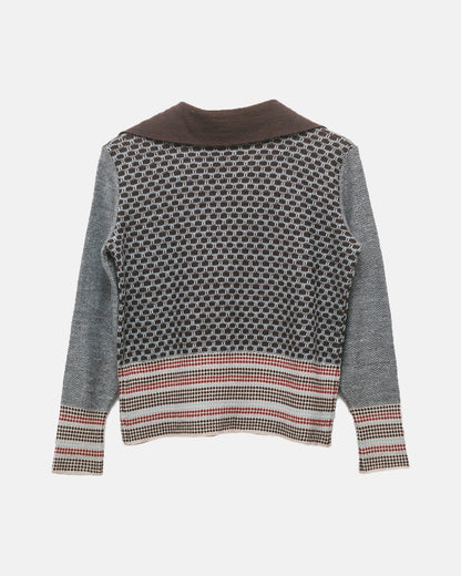 Missoni patterned knit open cardigan