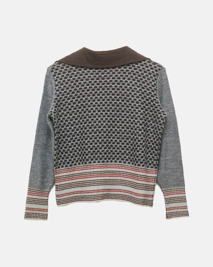 Missoni patterned knit open cardigan