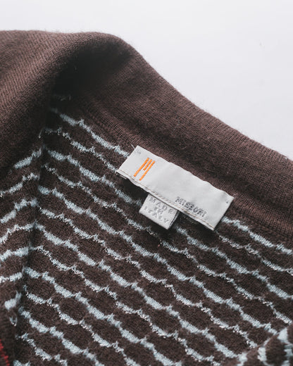 Missoni patterned knit open cardigan