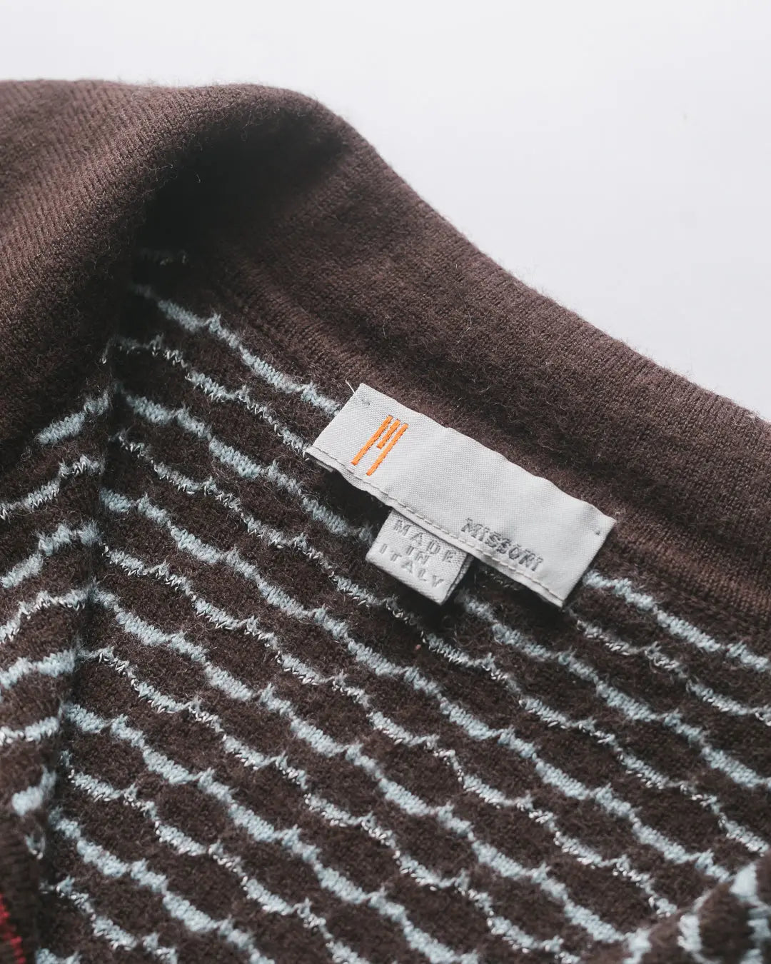 Missoni patterned knit open cardigan