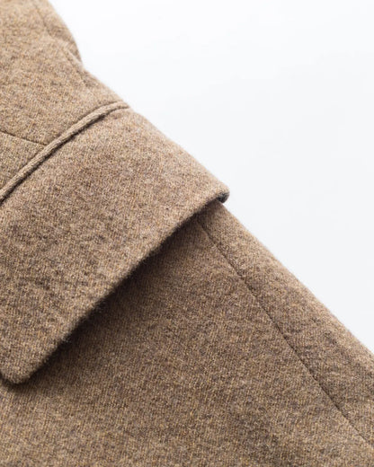 Peak-lapel blazer