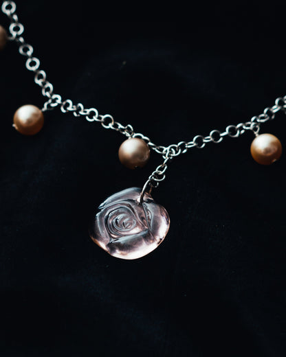 Rose necklace