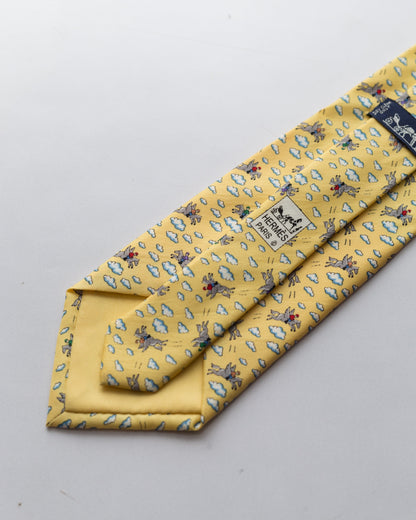 Vintage pegasus silk tie