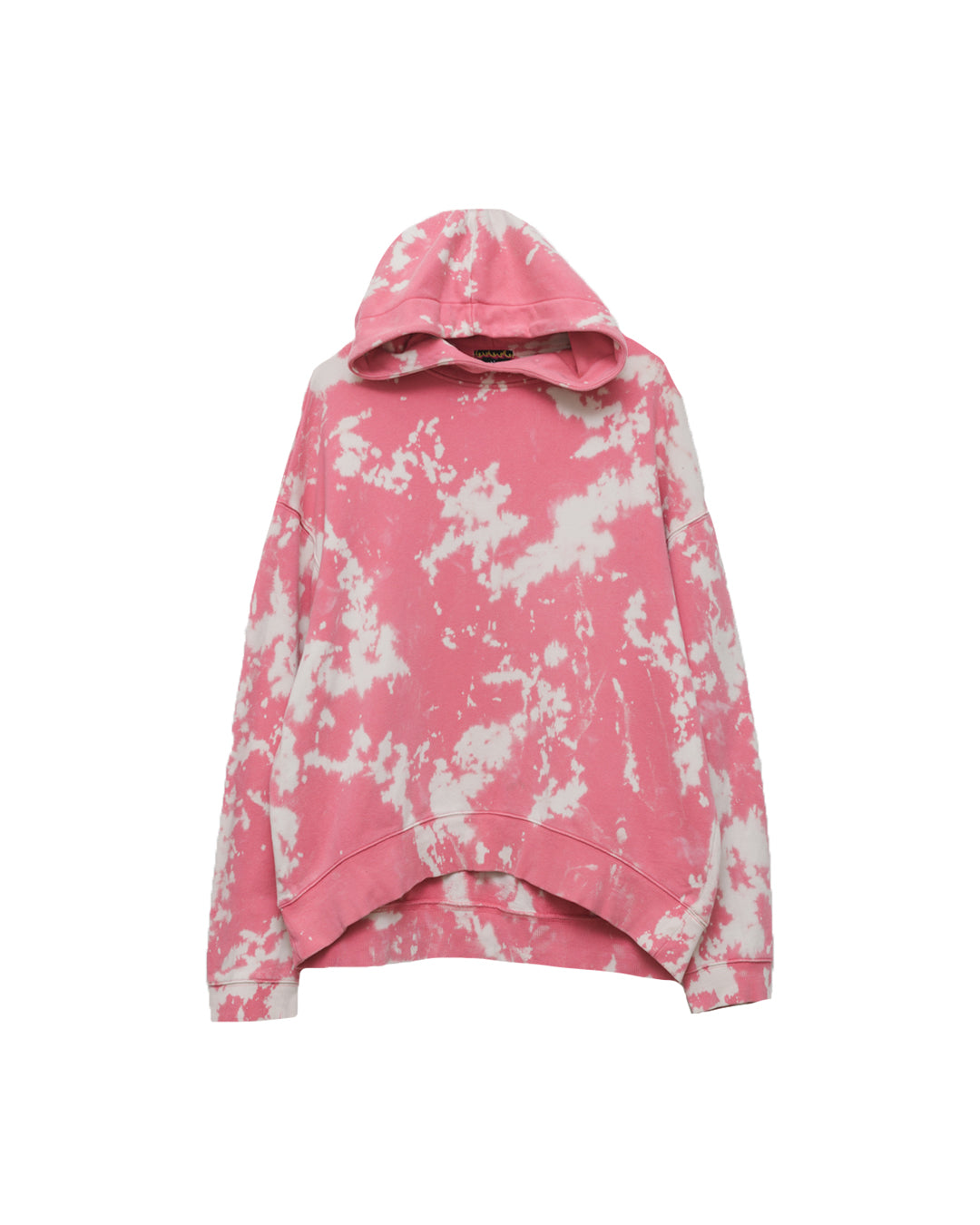 Pink cloud dye hoodie