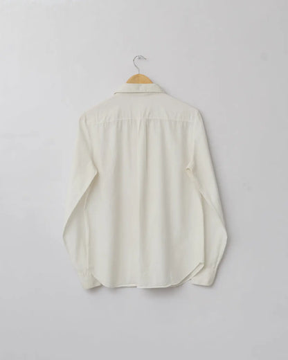Pleated front dress shirt