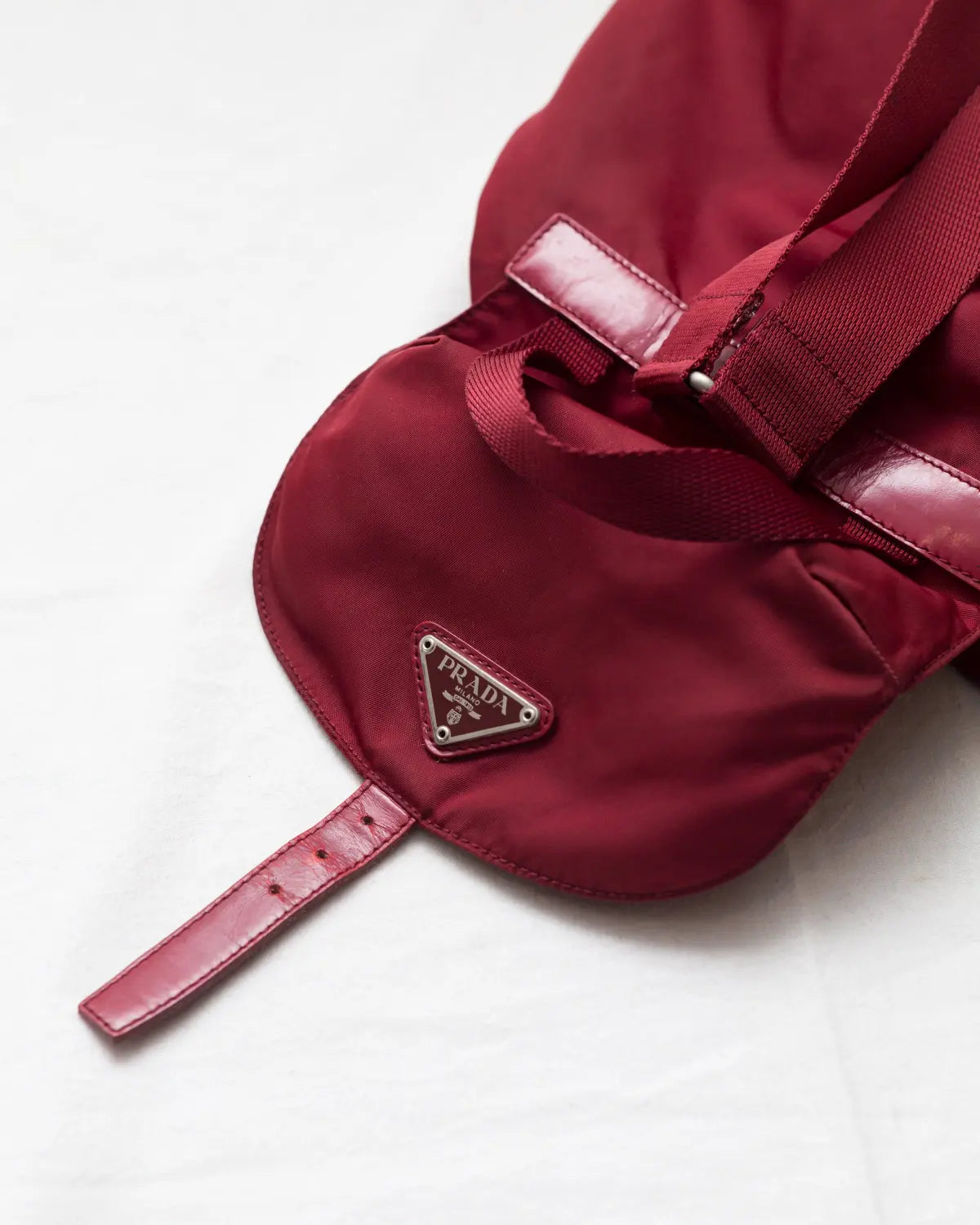 Prada mini nylon backpack