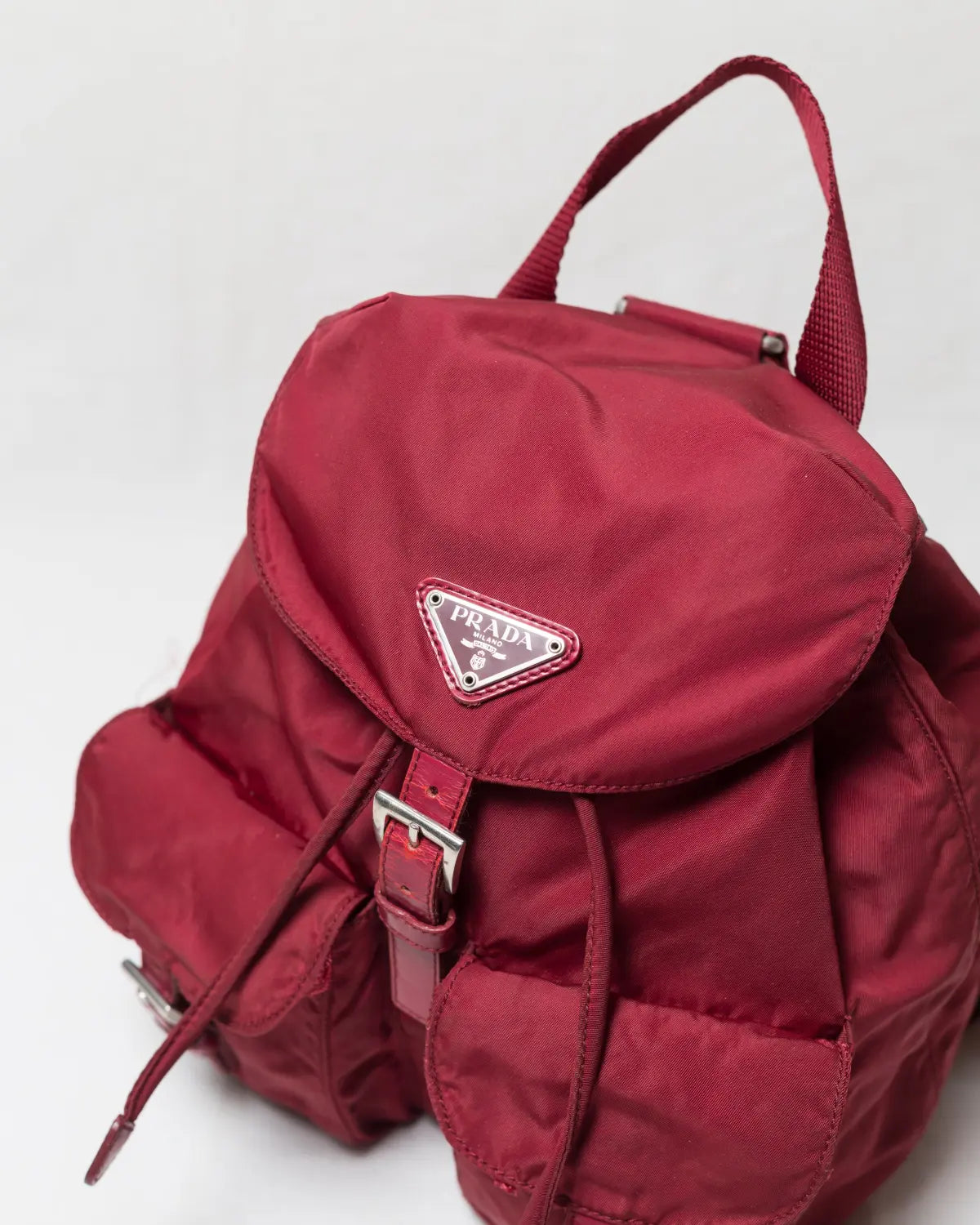Prada mini nylon backpack