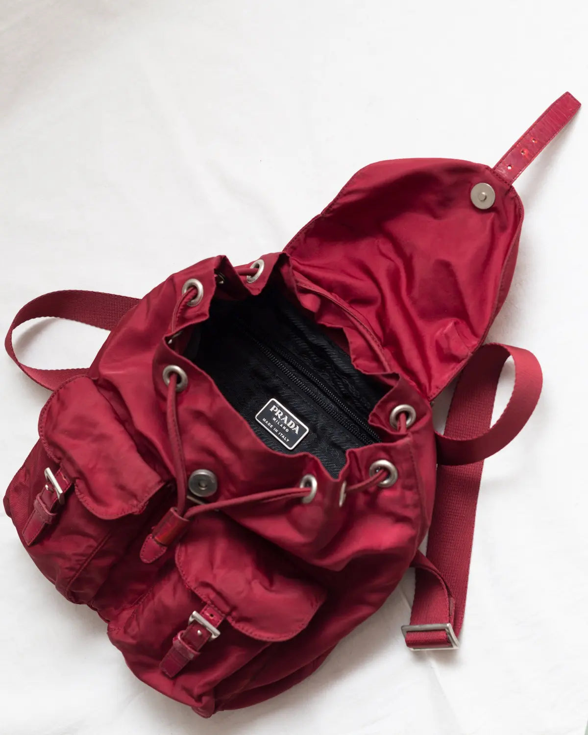 Prada mini nylon backpack