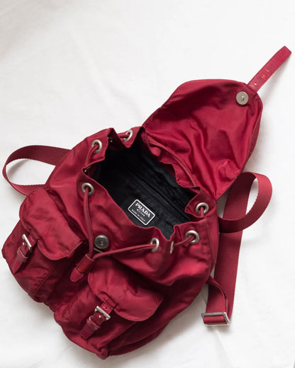 Prada mini nylon backpack
