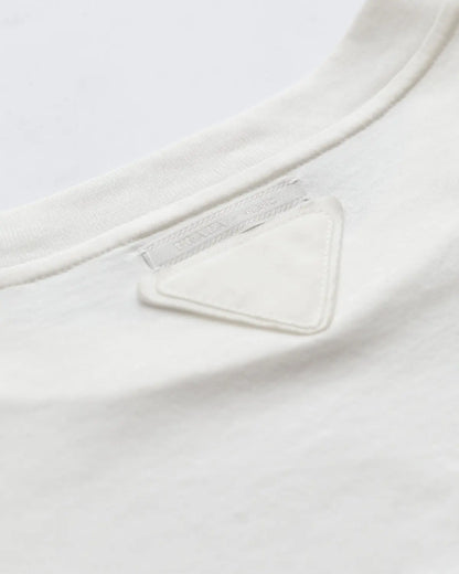 Prada minimalist logo tee