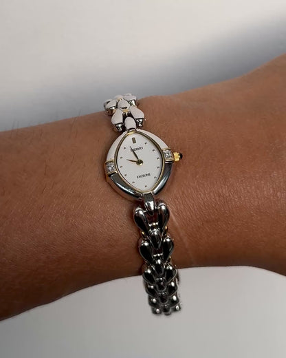 Rare Seiko Exceline with MOP Dial watch