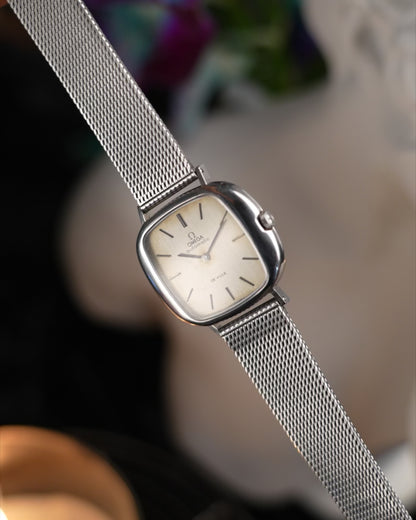 Vintage 1970s Omega de Ville Cushion Case