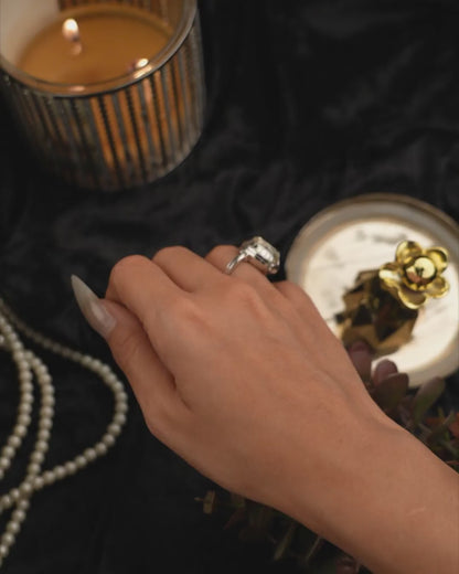 Vintage Hand Wound Seiko Ring