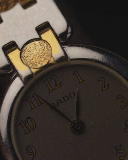 Vintage 1980s Rado Dual Tone